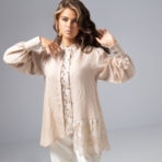 Кружевной повод (пульс сердца). Состав: 74% вискоза, 26% нейлон