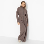 Брючный костюм Так выглядит уверенность (2 в 1, с поясом). Состав: 95% полиэстер, 5% эластан