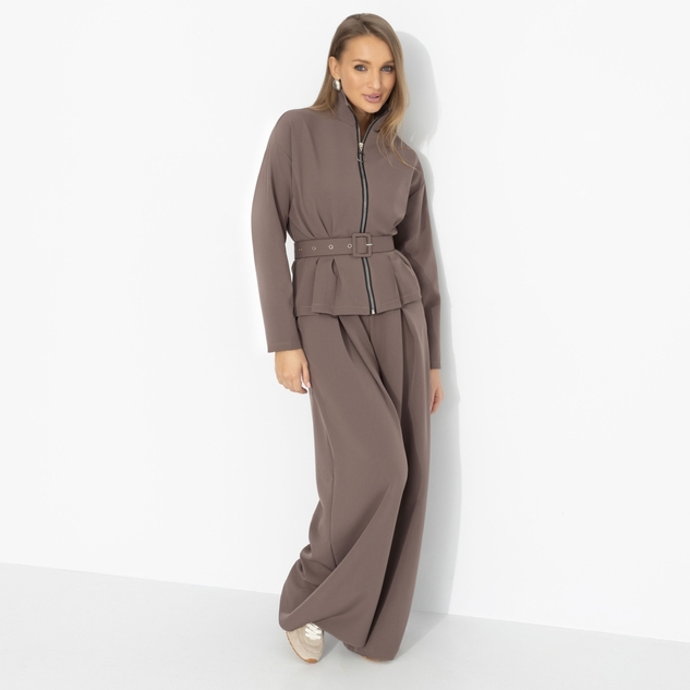 Брючный костюм Так выглядит уверенность (2 в 1, с поясом) 