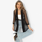 Для стильного образа (черный). Состав: 95% п/э, 5% стрейч