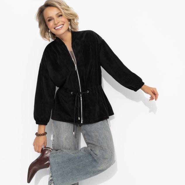 Бомбер Хочу-надо-беру (чёрный) 