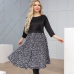 Платье На волне с трендами (стайл). Состав: 95% п/э, 5% эластан