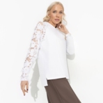 Модная хроника (white). Состав: 65% полиэстер, 30% вискоза, 5% спандекс