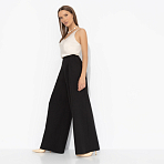 Брюки Договор подписан (black). Состав: 60% п/э, 37% вискоза, 3% спандекс