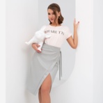 Фортуна улыбается (стальной). Купить женский Юбка оптом от производителя.