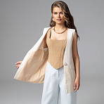 Искусство переговоров (леди). Состав: 40% полиэстер, 27% вискоза, 23% лён, 10% хлопок