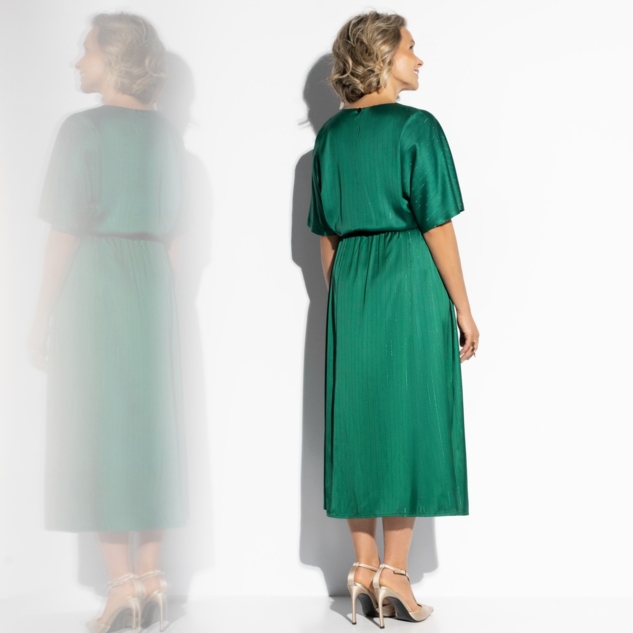 Платье Икона моды (зелёное) 