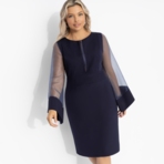 Платье-футляр Время роскоши. Состав: 95% п/э, 5% эластан