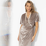 Платье Эффект сияния (кокетство). Состав: 95% п/э, 5% спандекс