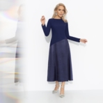 Платье Нежная утонченность (моя мудрость). Состав: 95% п/э, 5% эластан