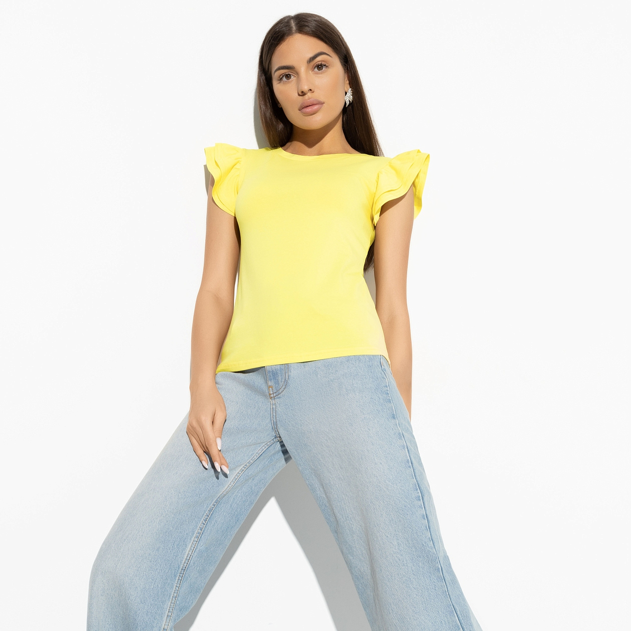 Футболка Вокруг иллюзий. Состав: 95% хлопок, 5% спандекс