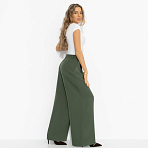 Брюки Легкой походкой (хаки). Состав: 60% полиэстер, 37% вискоза, 3% спандекс