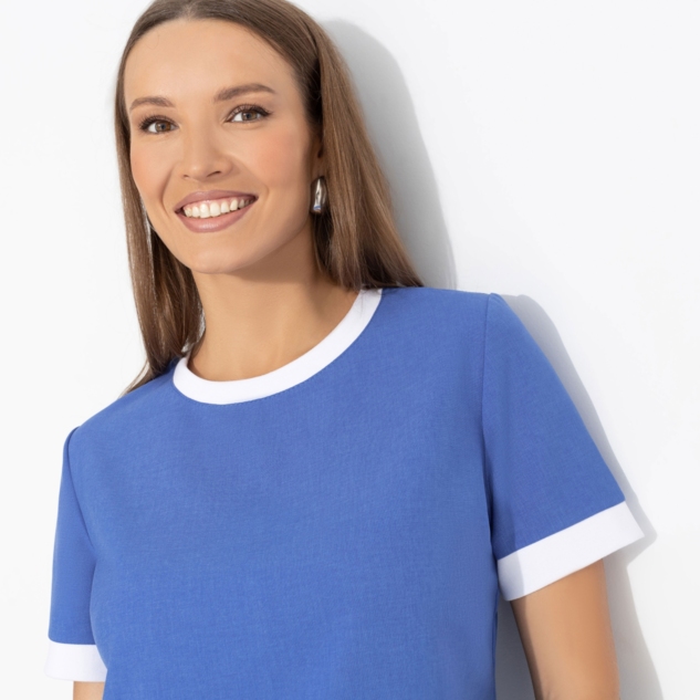 Футболка Романтика с перчинкой (синяя) 