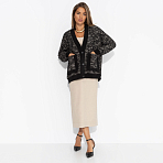 В модном режиме (black). Состав: 65% п/э, 30% акрил, 5% спандекс