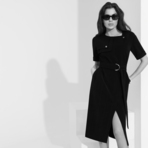 Платье-футляр Я онлайн (обольстительная, с поясом). Состав: 92% полиэстер, 6% вискоза, 2% спандекс