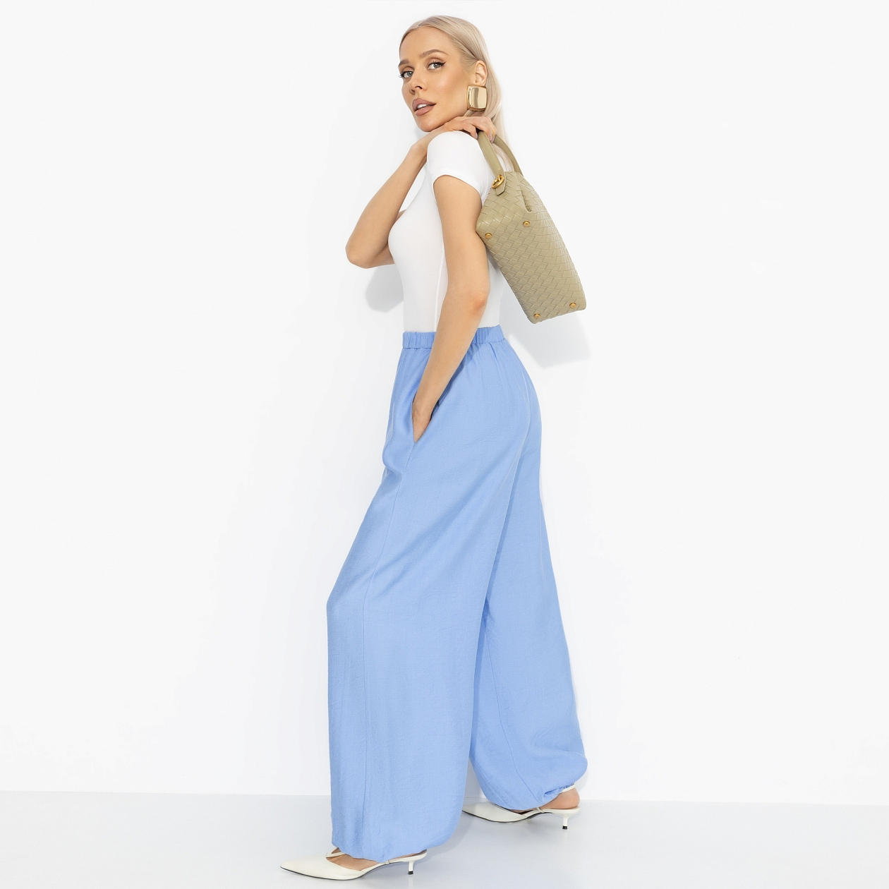 Стой, смотри (голубой рассветный). Состав: 80% вискоза, 20% нейлон