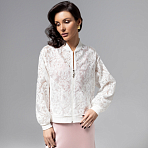 Бомбер Секрет смелости (сияние). Состав: 65% лен, 20% нейлон, 13% п/э, 2% спандекс