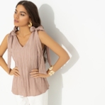 Ты мой идеал (коричневый). Купить женский Топ оптом от производителя.