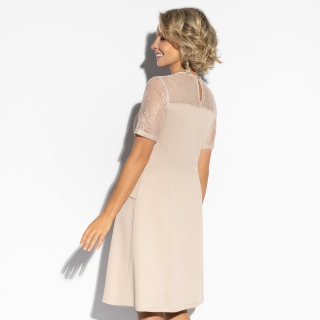 Платье Воплощение женственности (бежевое) 