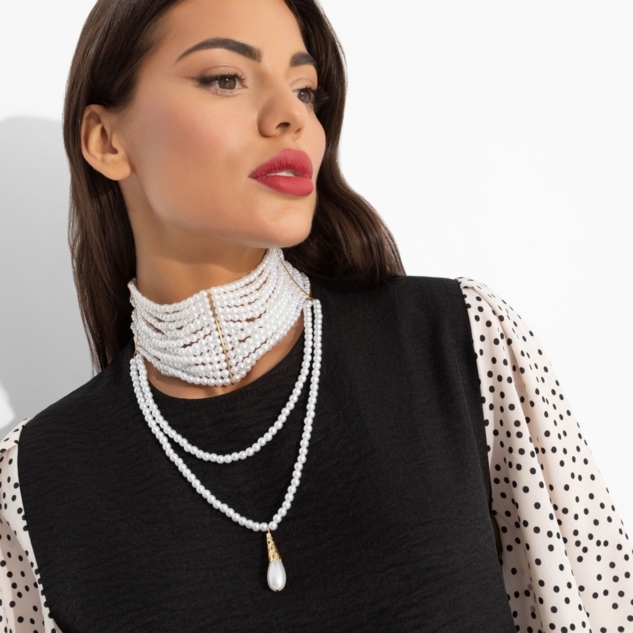 Блуза Значение моды (черная) 