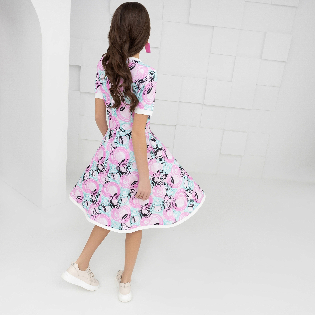 Платье Преподаю себя (конфетка). Состав: 95% п/э, 5% спандекс