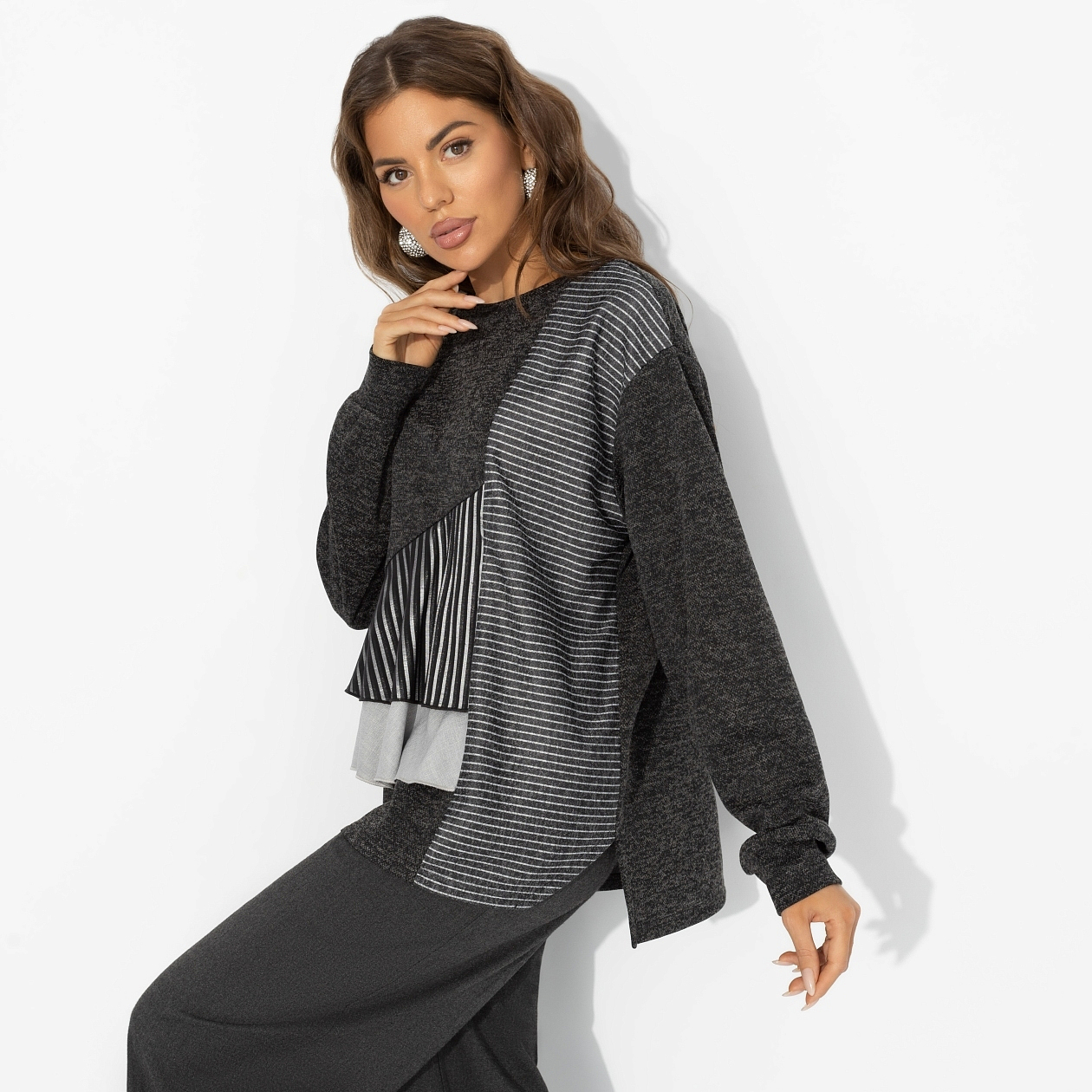 Выбираю себя (флекс). Состав: 65% п/э, 30% вискоза, 5% спандекс