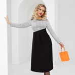 Платье Совпадение вкусов (фэшн). Состав: 75% полиэстер, 20% вискоза, 5% эластан