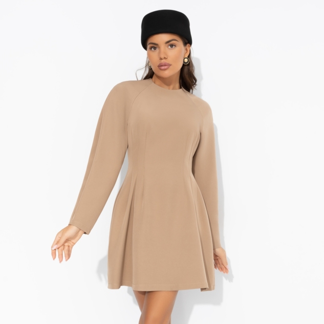 Платье Любовь с первого платья (бежевое) 