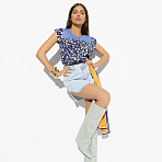 Туника Особый шарм. Состав: 78% хлопок, 20% п/э, 2% эластан