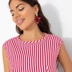 Платье Планы на отпуск (яркая new). Состав: 85% хлопок, 15% эластан