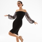 Платье-футляр Слишком роскошно. Состав: 67% полиэстер, 30% вискоза, 3% спандекс