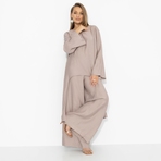 Туника Легко и смело (серебристо-розовая). Состав: 75% вискоза, 25% нейлон