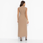 Платье Рождение богини. Состав: 40% полиэстер, 27% вискоза, 23% лён, 10% хлопок