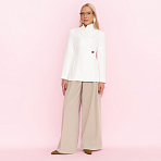 Жакет Дерзкий силуэт (белый). Состав: 95% полиэстер, 5% эластан