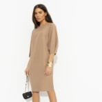 Платье Интересный подход . Состав: 95% полиэстер, 5% эластан