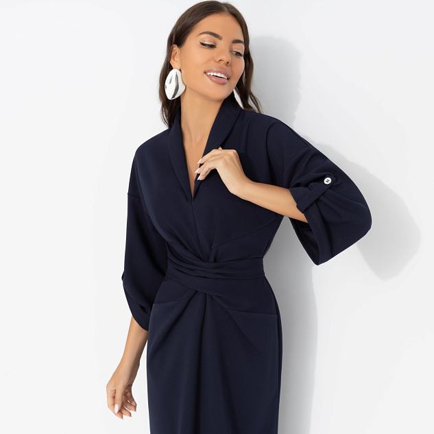 Платье Эйфория стиля (темная ночь) 