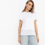 Футболка Романтика с перчинкой. Состав: 65% п/э, 30% вискоза, 5% стрейч