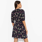 Платье Желаю проказничать (dark, с поясом). Состав: 100% вискоза