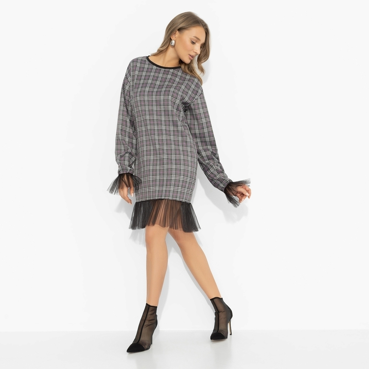 Платье Вне формата (эталон). Состав: 70% полиэстер, 30% хлопок