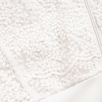 Бомбер Секрет смелости (белоснежный). Состав: 95% полиэстер, 5% спандекс