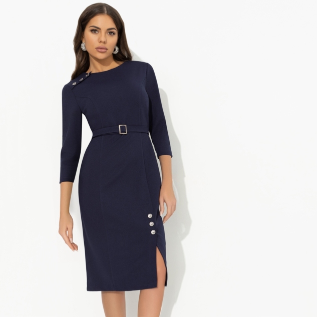 Платье Игра на повышение (синий) 