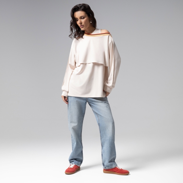 Лонгслив Преданная стилю (2 в 1) 