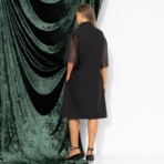 Платье Море волнуется (люкс). Состав: 60% п/э, 37% вискоза, 3% спандекс