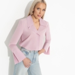 Блуза Амбассадор стиля (pink). Состав: 95% полиэстер, 5% эластан