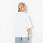 Футболка Мода-мания (с намёком). Состав: 65% п/э, 30% вискоза, 5% стрейч