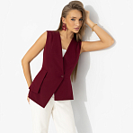 Стильный лидер (бордовый). Состав: 72% п/э, 22% вискоза, 6% спандекс