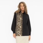 Лабиринт обещаний (леопард). Состав: 65% п/э, 30% вискоза, 5% эластан