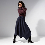 Грация рассвета (синяя). Купить женский Юбка оптом от производителя.