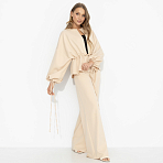 Брючный костюм Серьезная леди (2 в 1, пудра). Состав: 95% п/э, 5% эластан