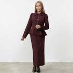 Костюм с юбкой Тайная роза (2 в 1). Состав: 95% полиэстер, 5% эластан